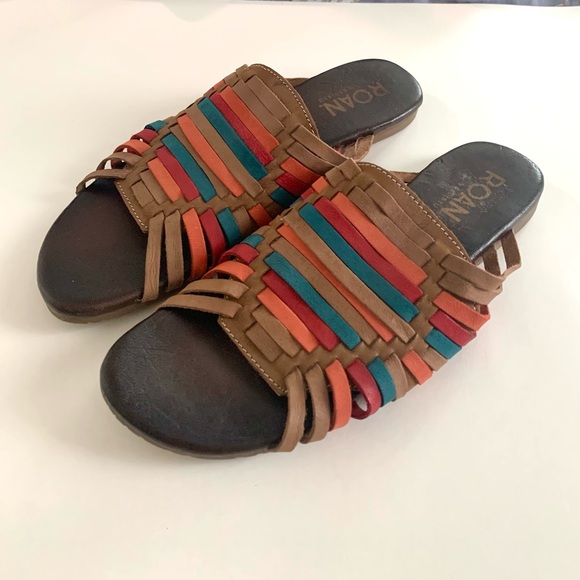 Bed Stu Roan Marilee Leather Slide - Picture 10 of 16